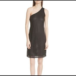 Opening Ceremony one shoulder asymmetric mesh dress brand new never worn NWOT